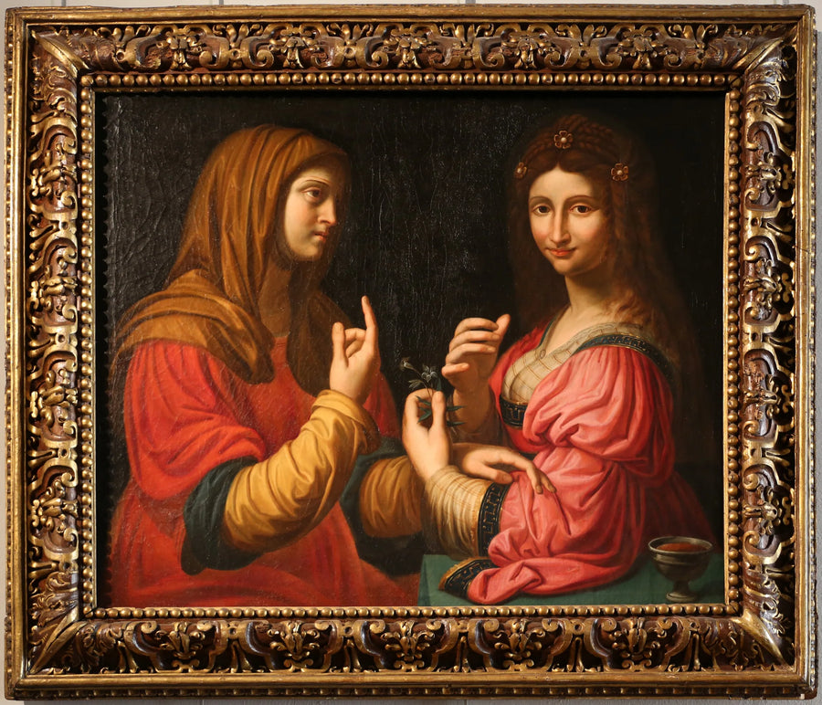Modestiet og Tomheden - Bernardino Luini