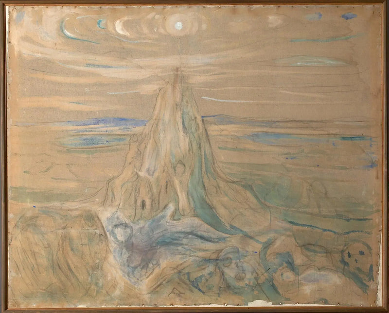 Det menneskelige bjerg - Edvard Munch
