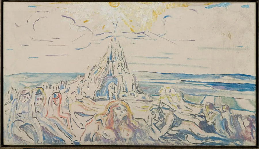 Det menneskelige bjerg - Edvard Munch