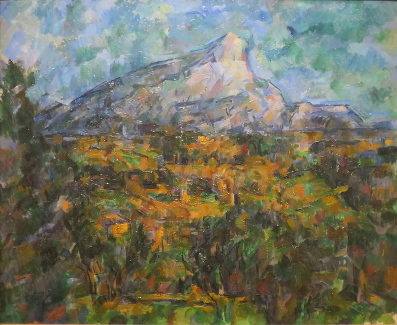 La Montagne Sainte-Victoire set fra Lauves - Paul Cézanne