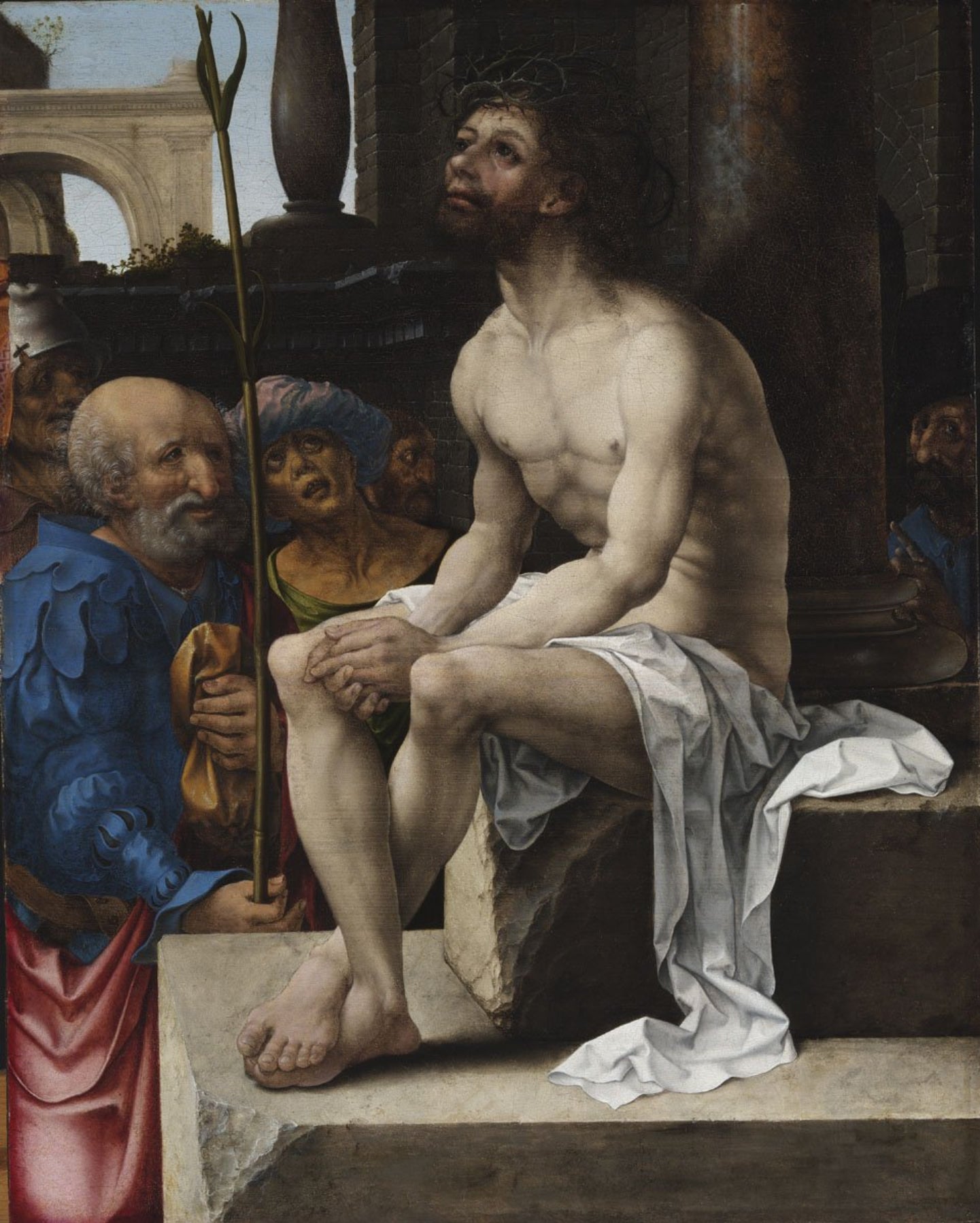 La moquerie du Christ - Jan Gossaert - Alpha Reproduction