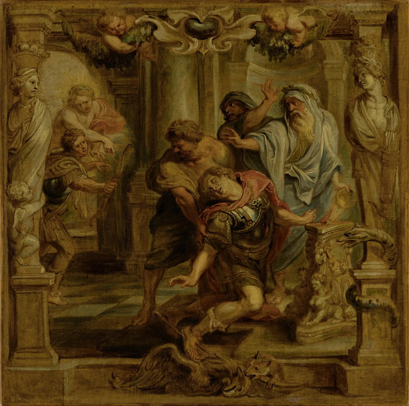 Achilleshæds død - Peter Paul Rubens