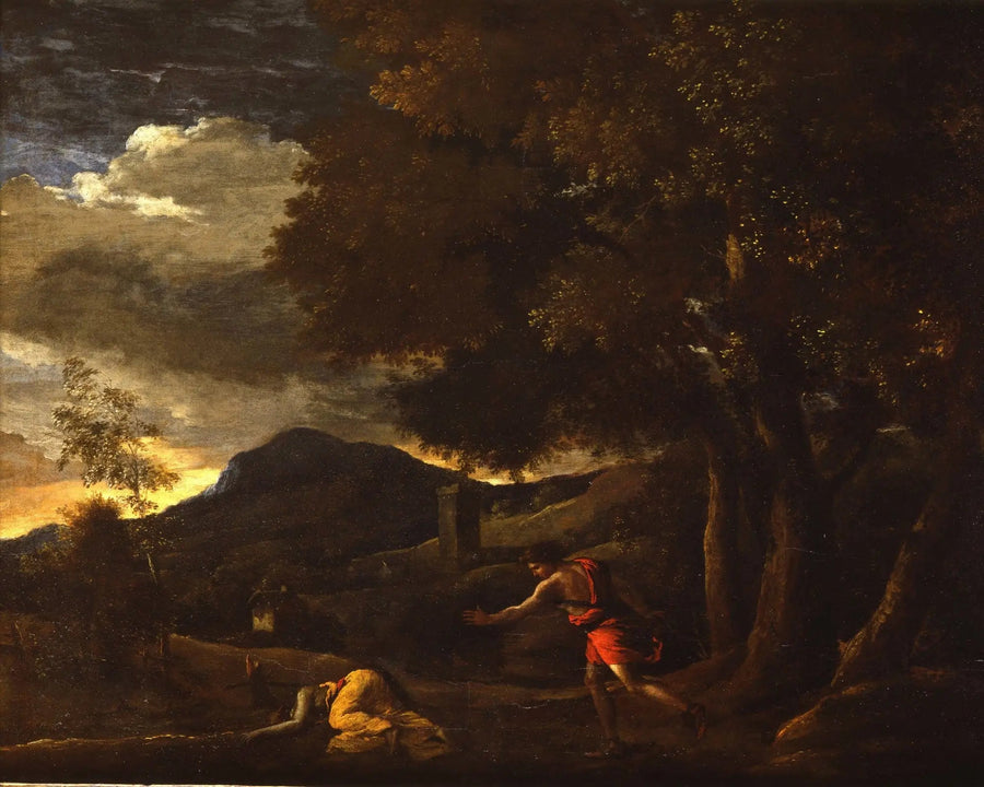 Eurydikes død - Nicolas Poussin