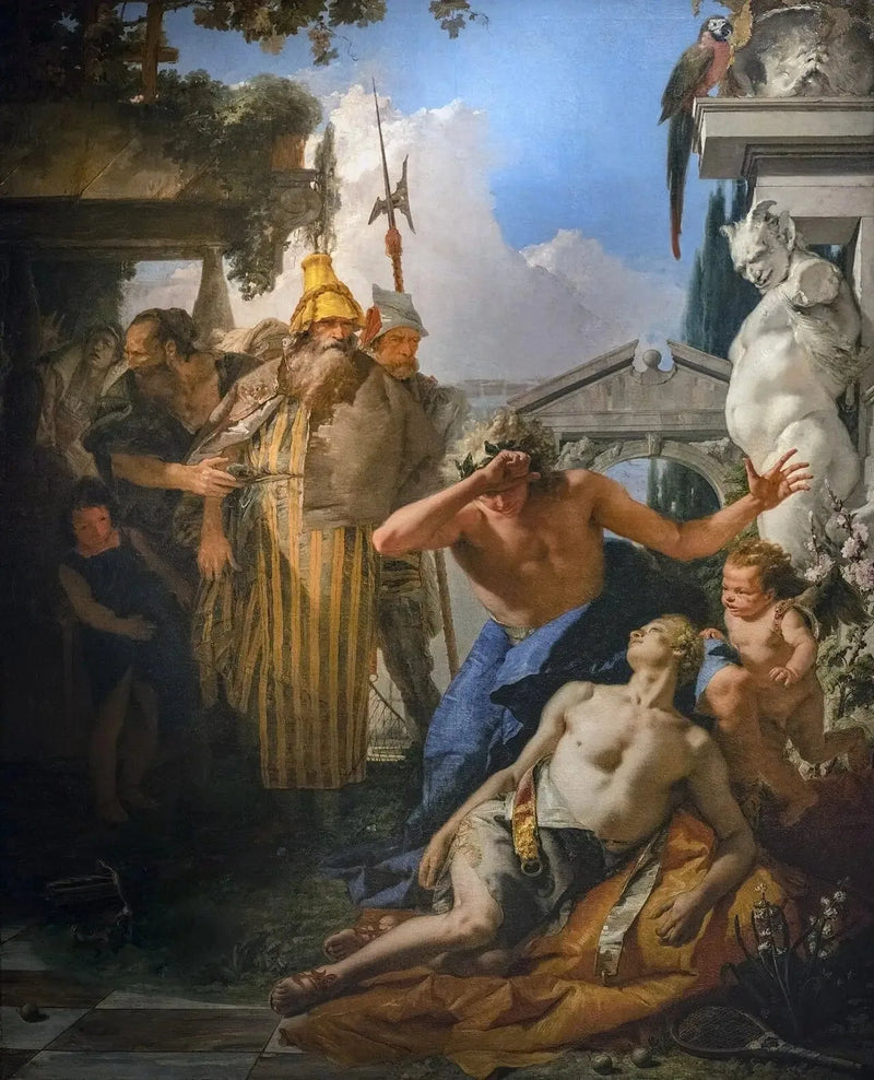 Hyacintdøden - Giovanni Battista Tiepolo