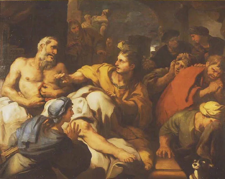 Catons død - Luca Giordano