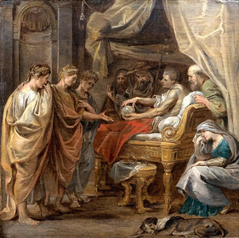 Konstantins død - Peter Paul Rubens