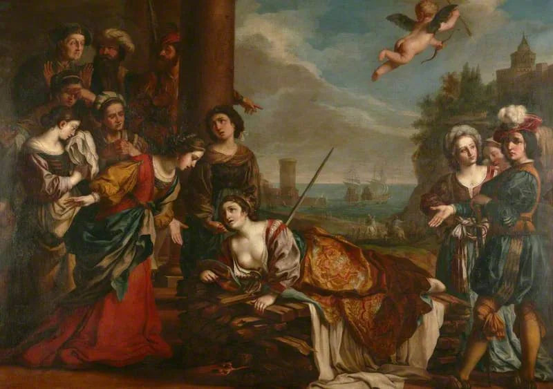 Didons død - Guercino
