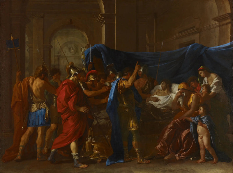 Germanicus' død - Nicolas Poussin