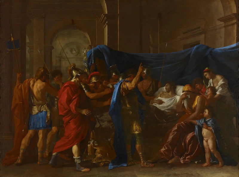 Germanicus' død - Nicolas Poussin