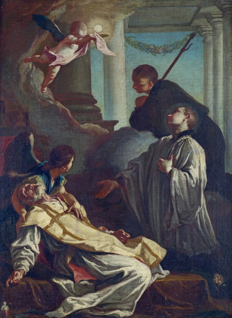 Saint Andreas Avellino's Død - Giovanni Battista Piazzetta