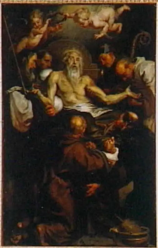 Saint Antons Abbedes død - Peter Paul Rubens