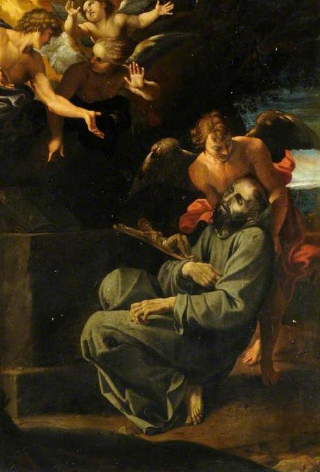 Saint Franciscus' Død (Saint Franciscus' ekstase) - Annibale Carracci