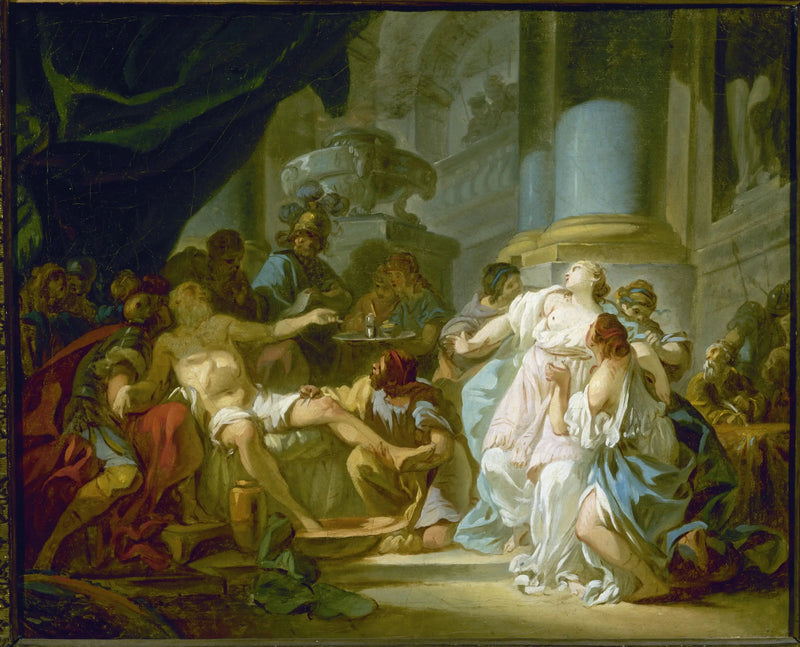 Senecas Død - Jacques-Louis David
