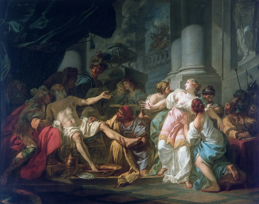 Senecas Død - Jacques-Louis David