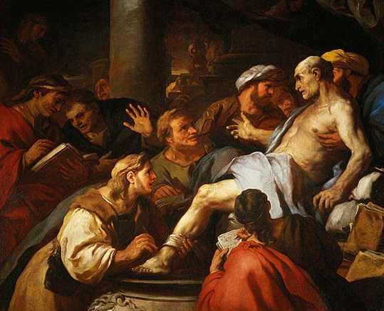 Senecas død - Luca Giordano