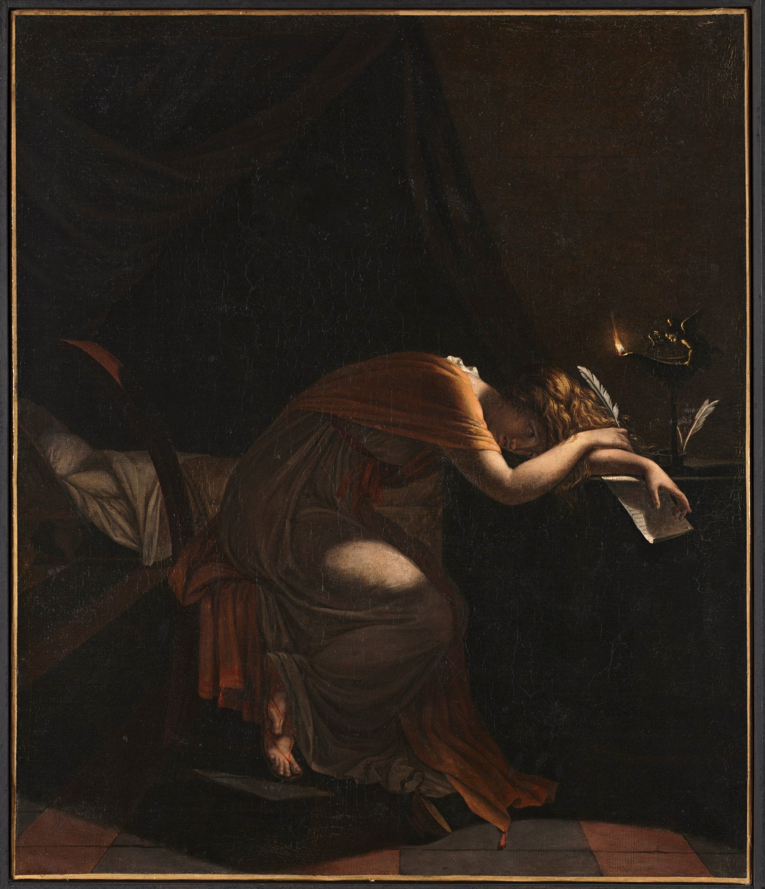 La mort de Sophonisba - Pierre-Narcisse Guérin image 1 tableau peint à l’huile sur toile
