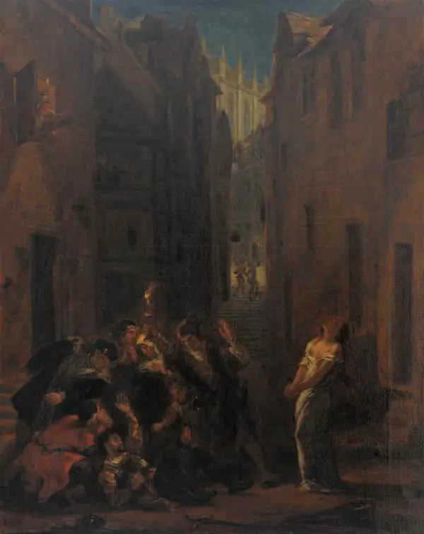 Valentins død - Eugène Delacroix