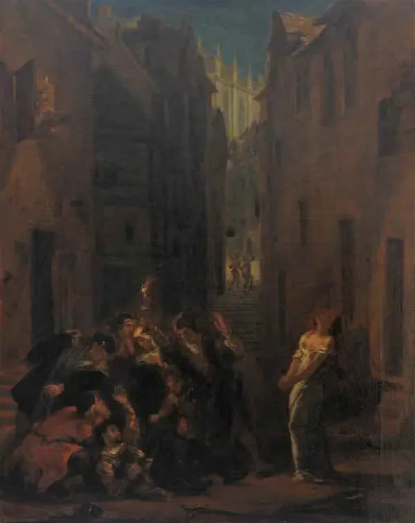 Valentins død - Eugène Delacroix