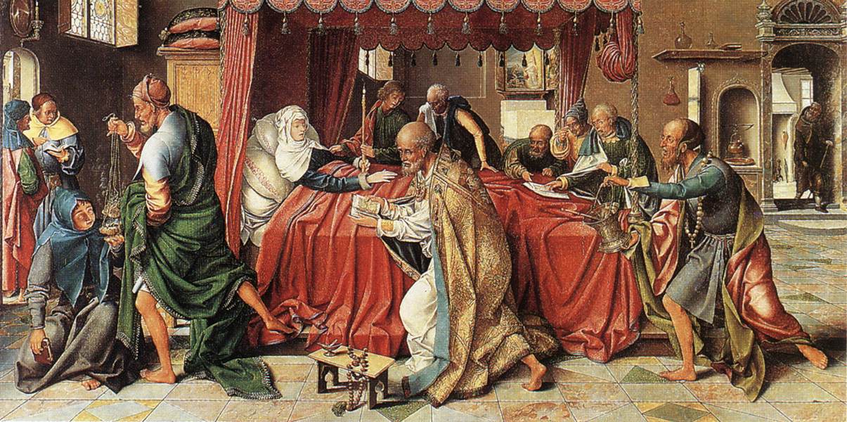 La mort de la Vierge - Joos van Cleve - Alpha Reproduction