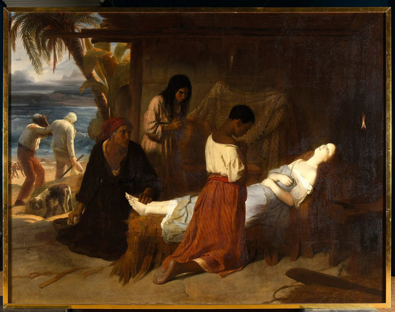 Virginies død - Émile Signol