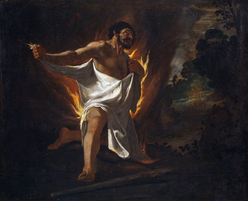 Hercules' Død - Francisco de Zurbarán