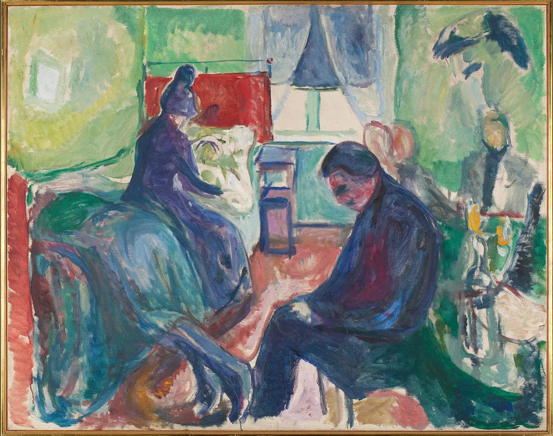 Den Bohemes Død - Edvard Munch