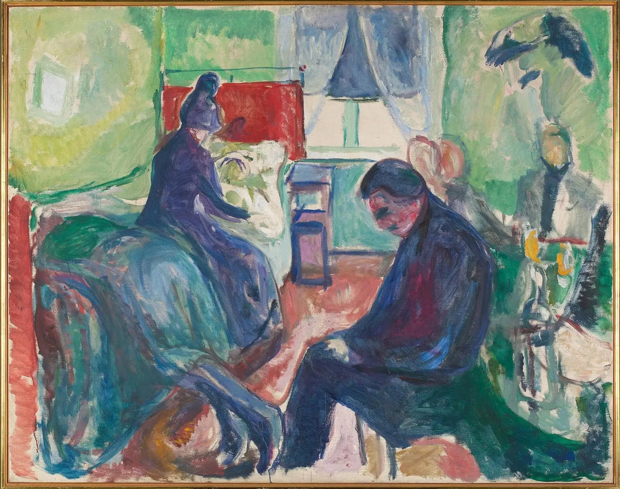 Den Bohemes Død - Edvard Munch