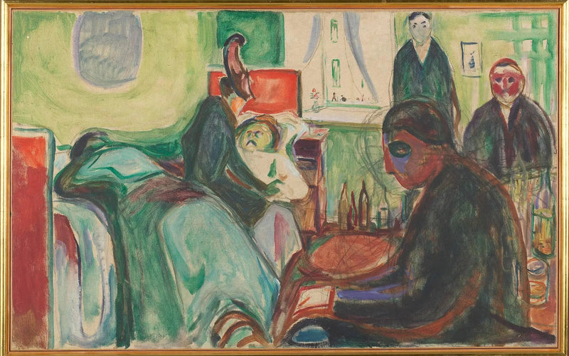 Den Bohemes Død - Edvard Munch