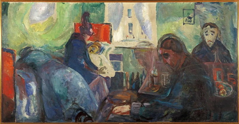 Den Bohemes Død - Edvard Munch