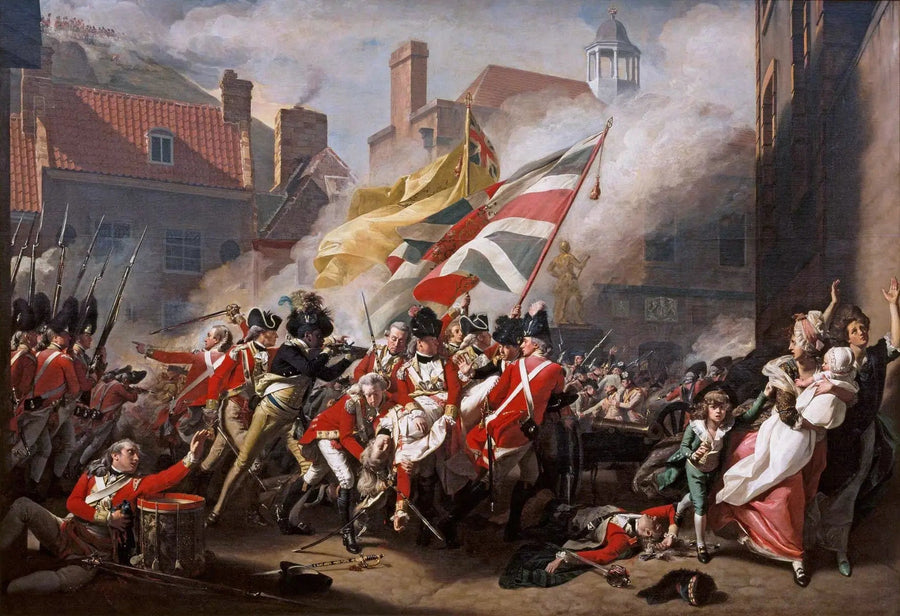 Major Peirsons død, den 6. januar 1781 - John Singleton Copley