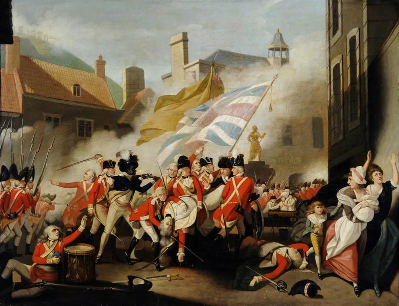 Major Peirsons død, den 6. januar 1781 - John Singleton Copley