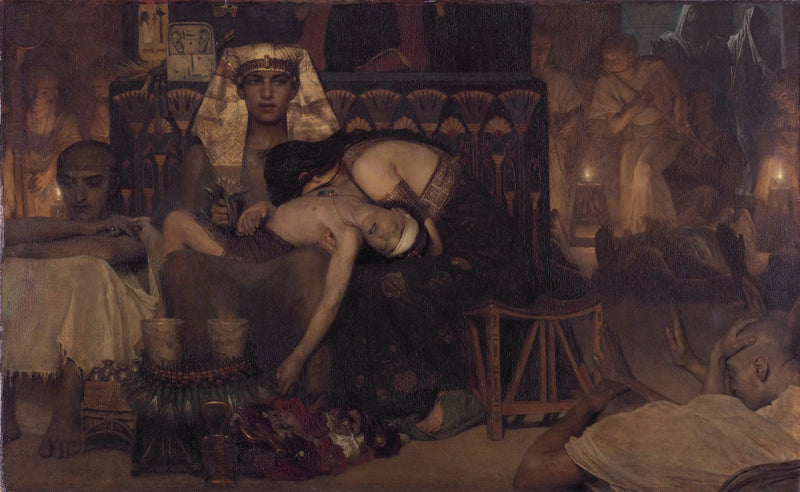 Faraos førstefødtes død - Lawrence Alma-Tadema