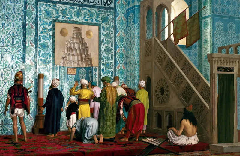 Den blå moské - Jean-Léon Gérôme