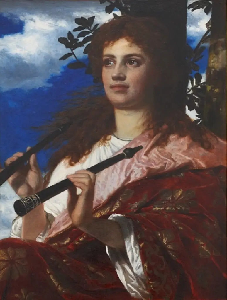 Anacréons Muse - Arnold Böcklin