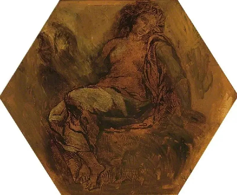 Orfeus' Muse - Eugène Delacroix
