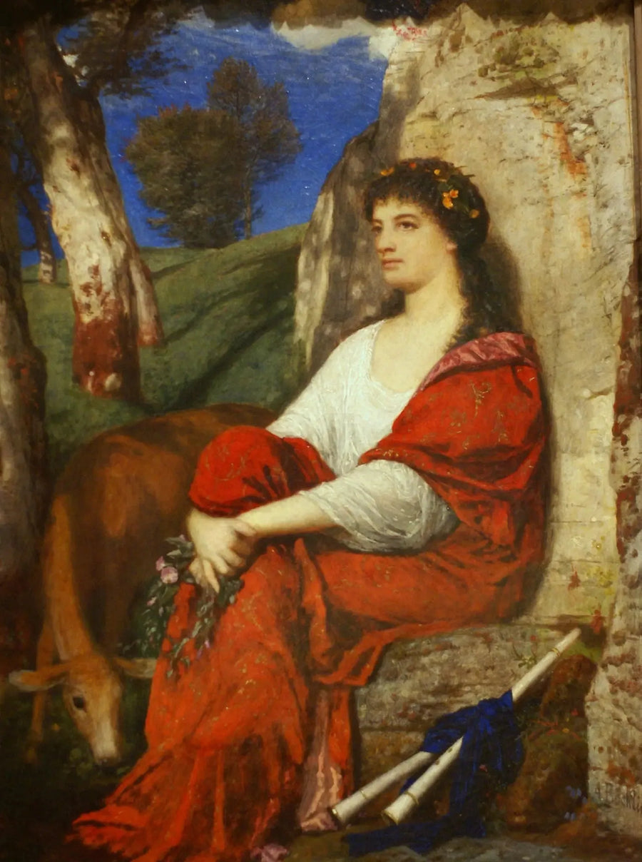 Euterpe Muse - Arnold Böcklin