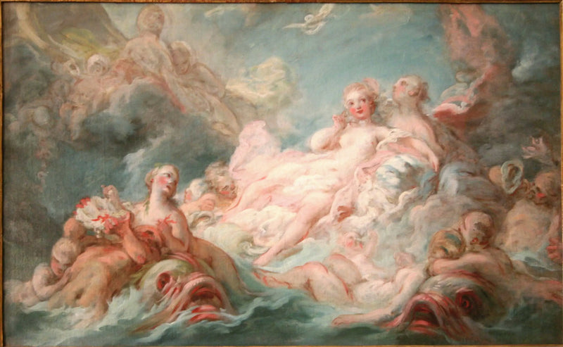 Venus' fødsel - Jean-Honoré Fragonard