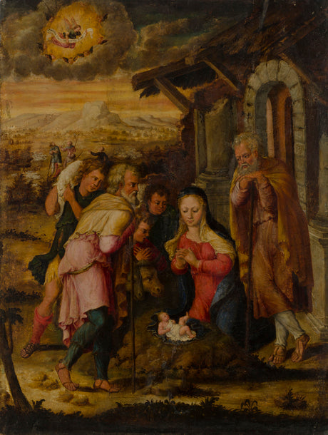 Jesu Kristi Fødsel - Joos van Cleve