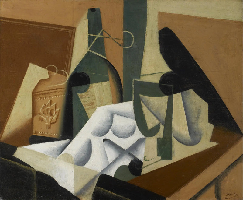 Den hvide dug - Juan Gris