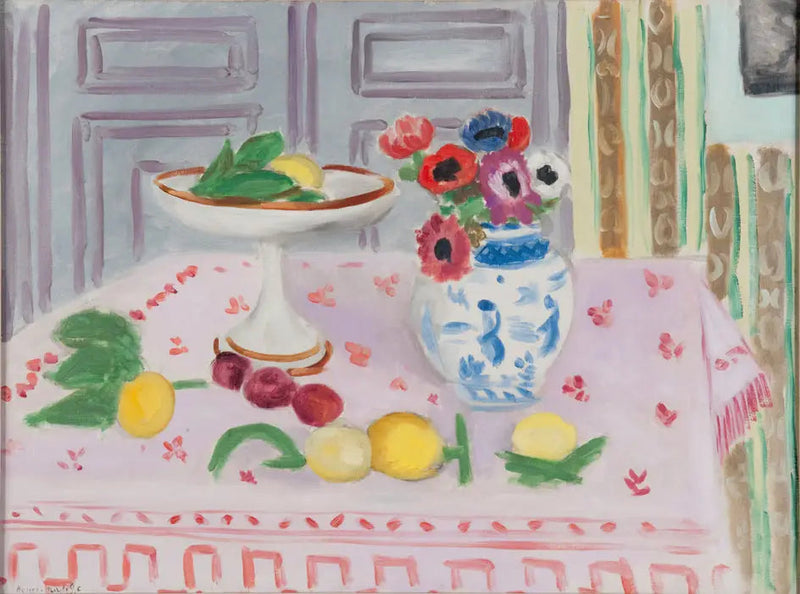 Den lyserøde dug - Henri Matisse
