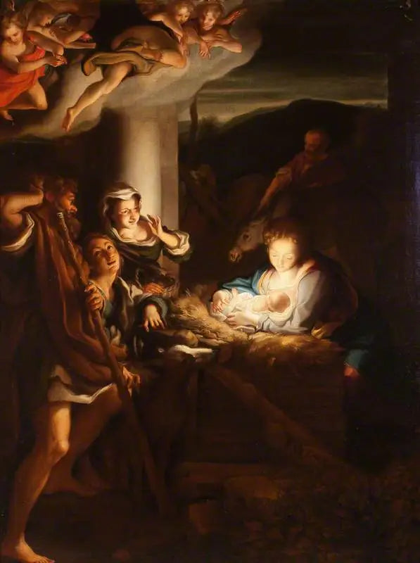 Julefødsel - Antonio da Correggio