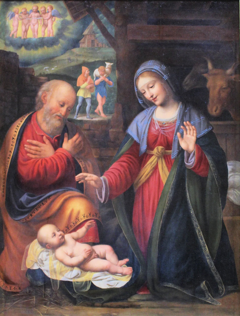 Julefødsel - Bernardino Luini