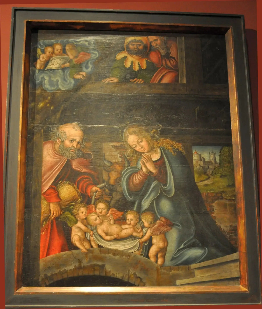 Julefødsel - Lucas Cranach den Ældre