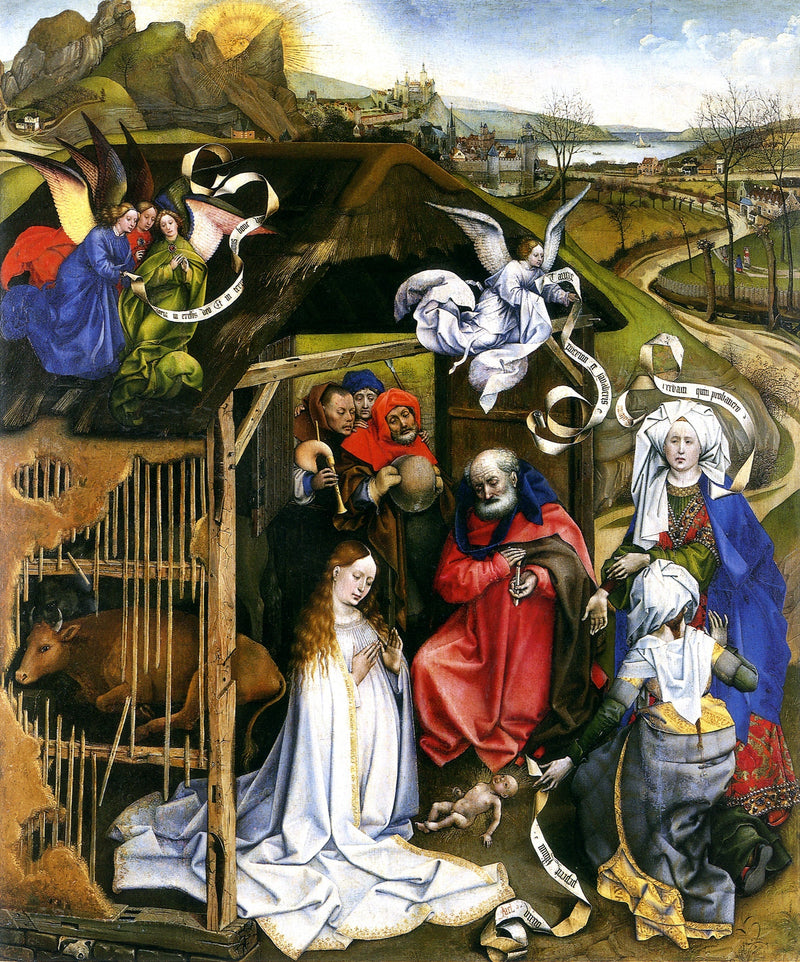 Julefødsel - Robert Campin