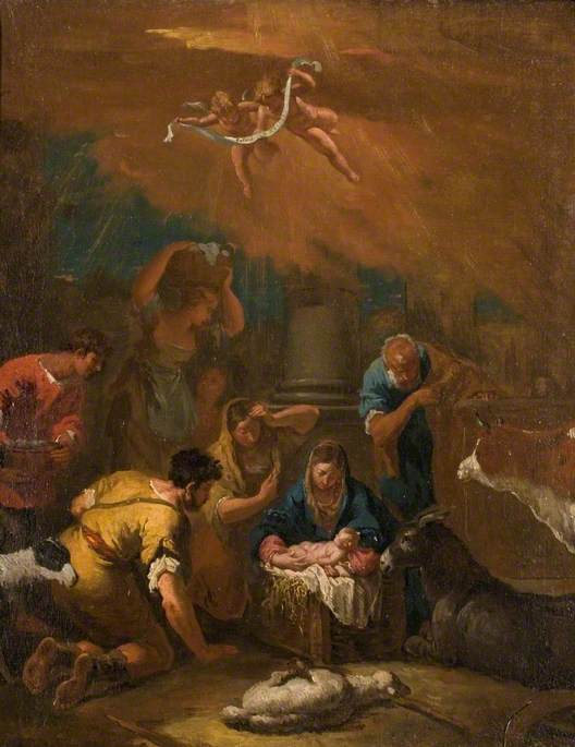 Julefødsel - Sebastiano Ricci