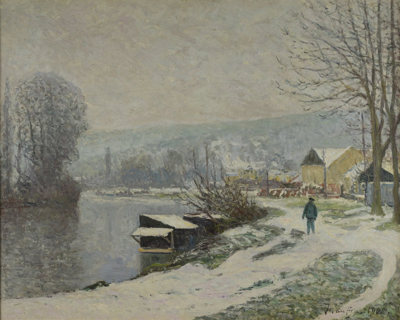 Sneen i Port-Marly - Maxime Maufra