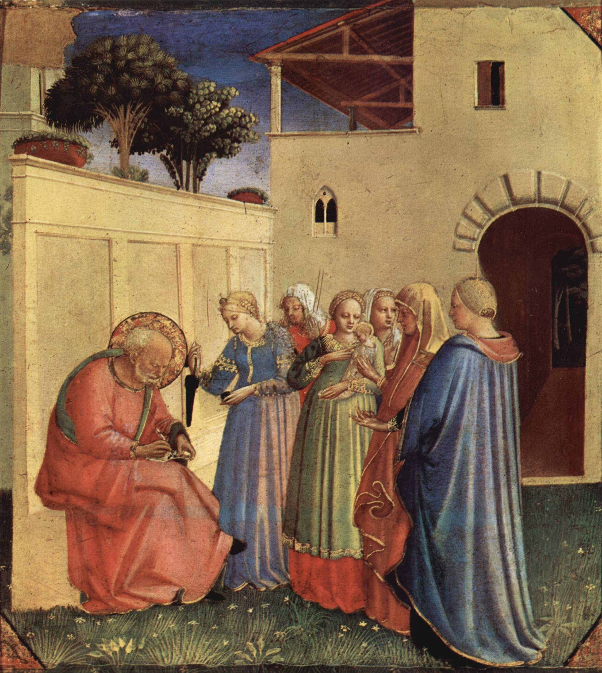 Saint Johannes Døber-udnævnelsen - Fra Angelico