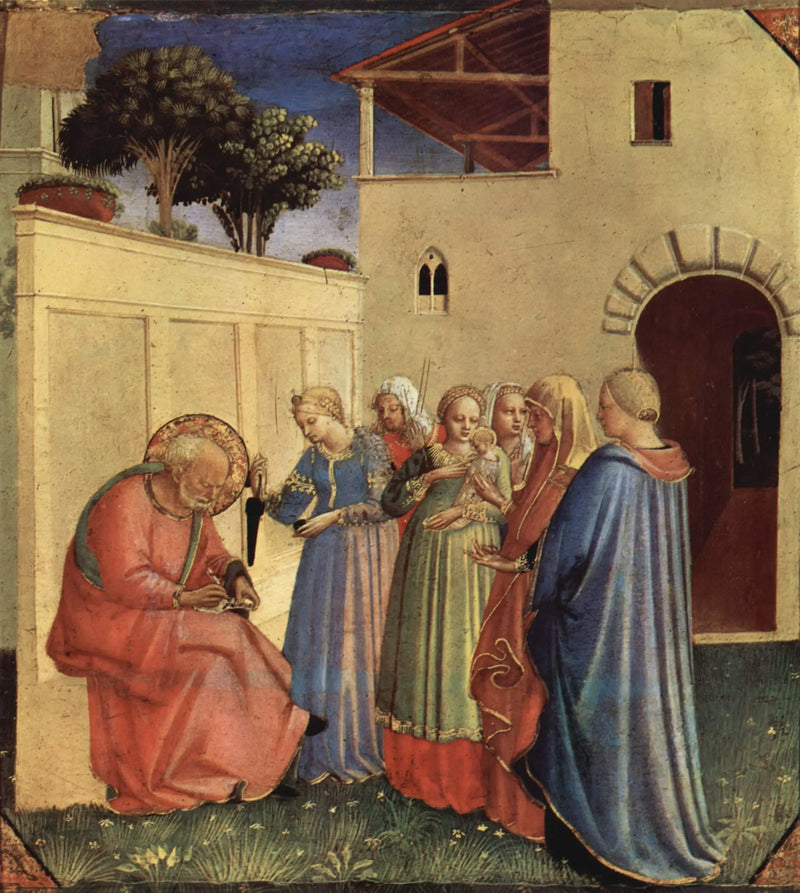 Saint Johannes Døber-udnævnelsen - Fra Angelico