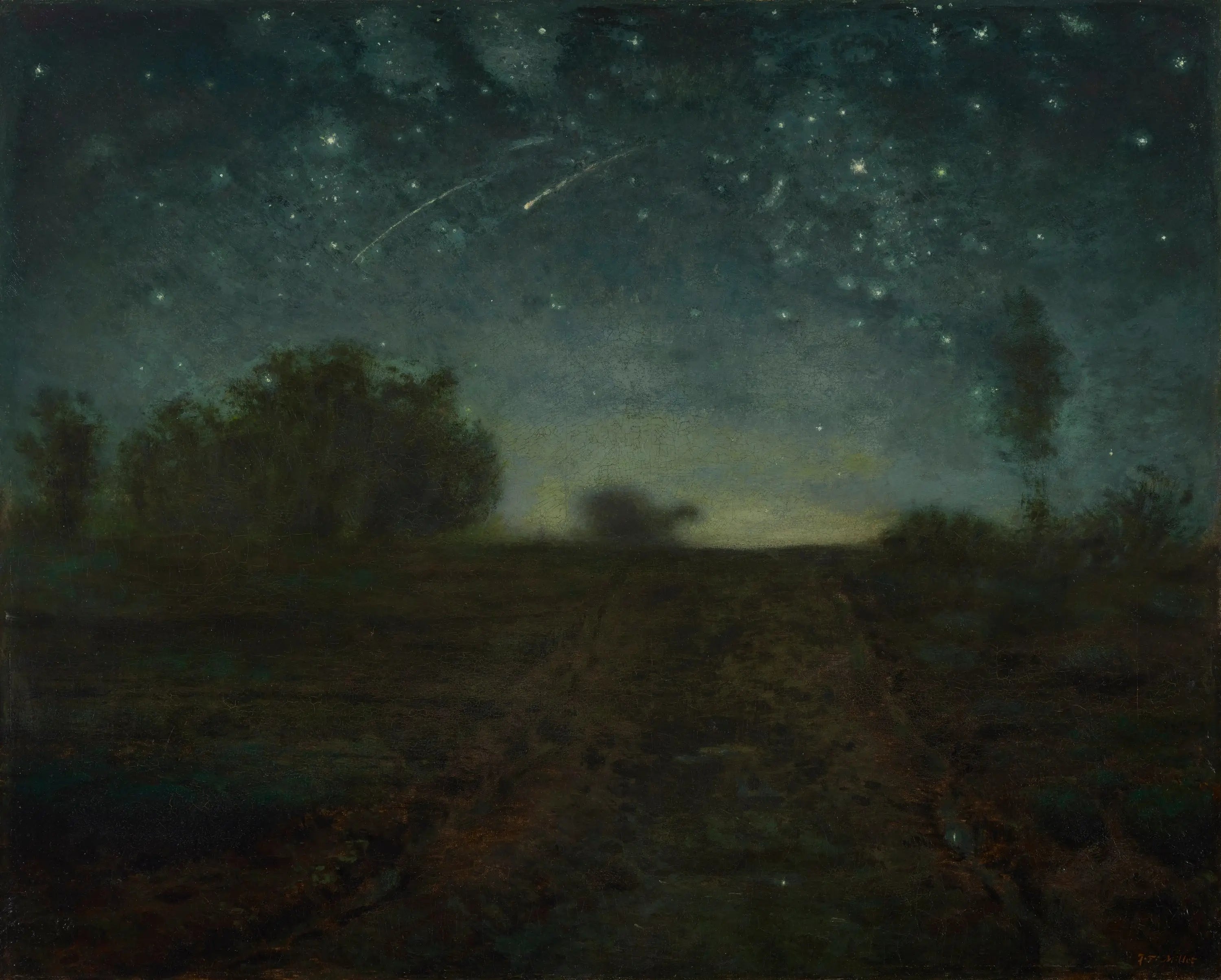 La Nuit étoilée - Jean-François Millet - Alpha Reproduction