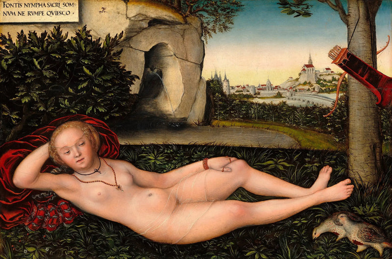 Forårens Nymfe - Lucas Cranach den Ældre